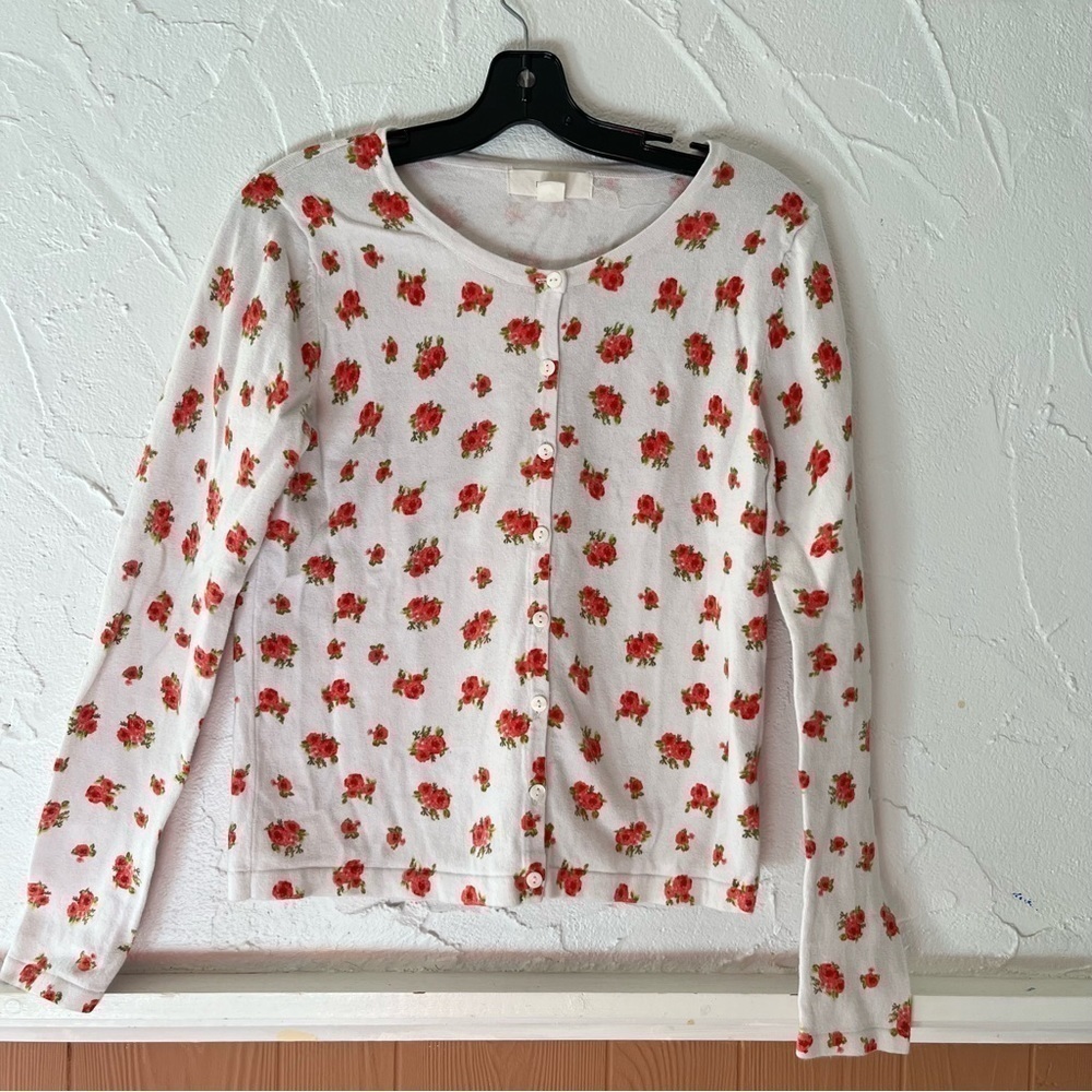 Forever 21 Floral Cardigan